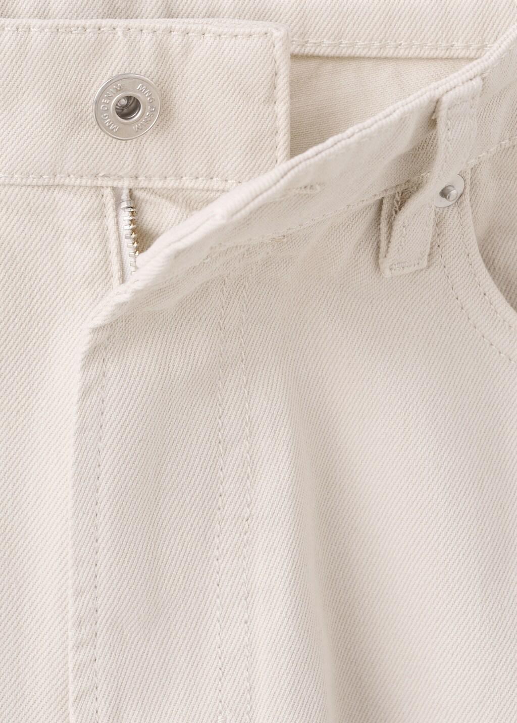 Beige Moby Straight-Fit Jeans, Light Beige, large image number 1