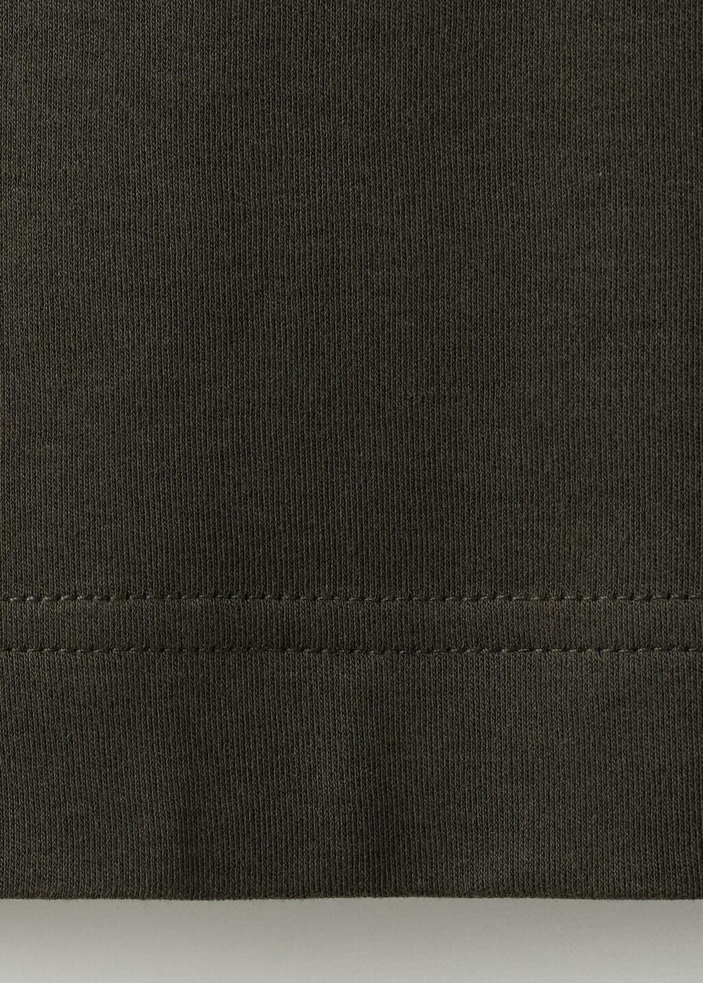 Brown Long Sleeve Regular Fit T-Shirt, Dark Brown, large image number 5