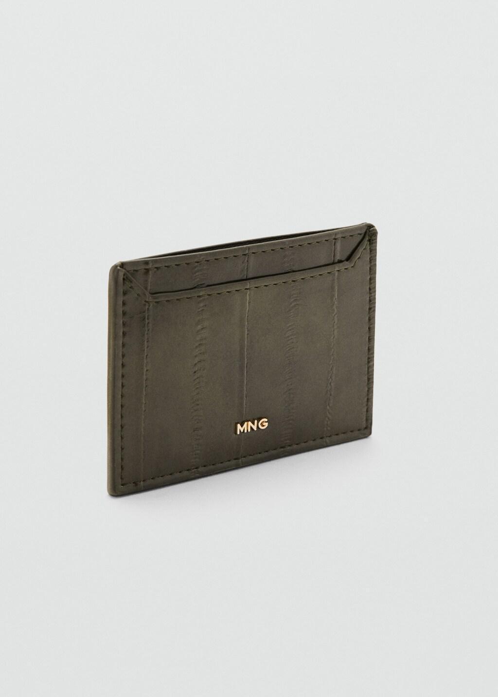 Khaki Texture Card Holder, 0201_37, large image number 0
