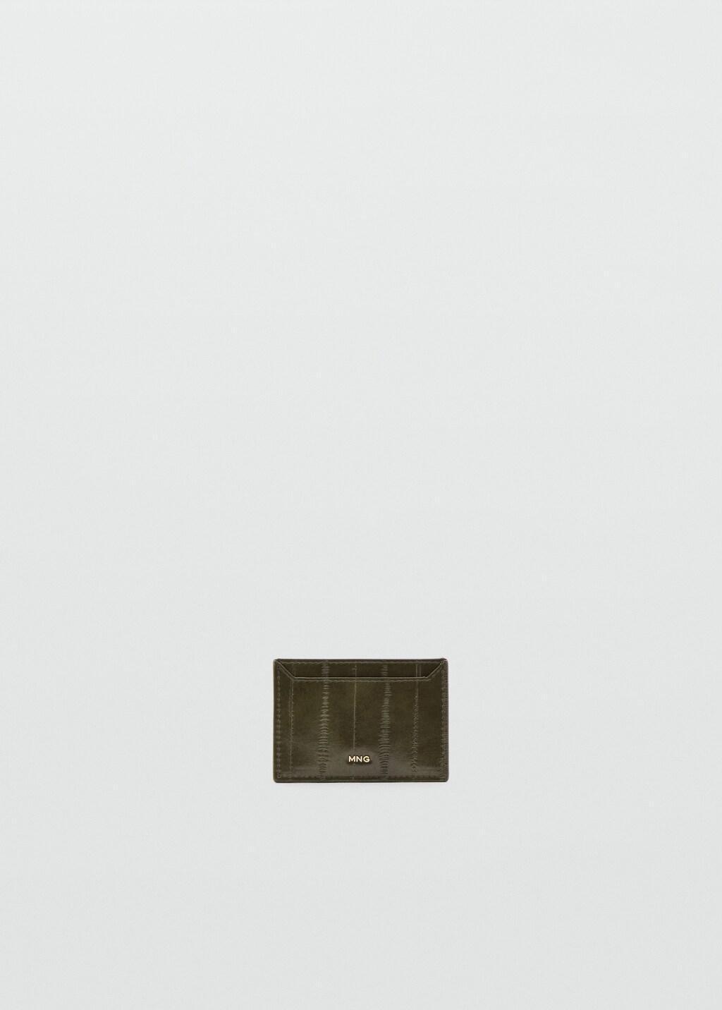 Khaki Texture Card Holder, 0201_37, large image number 3