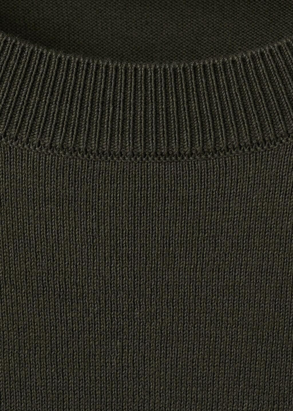 Brown Fine Jersey 100% Cotton T-Shirt, Dark Brown, large image number 1