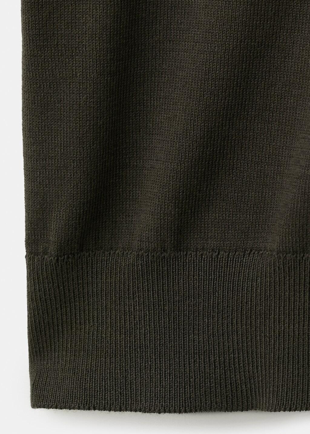 Brown Fine Jersey 100% Cotton T-Shirt, Dark Brown, large image number 5