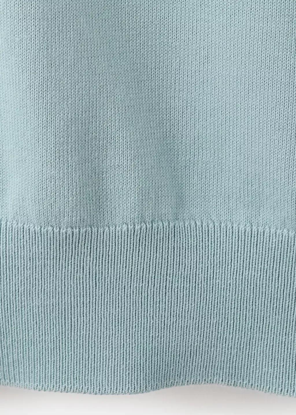 Turquoise Fine Jersey 100% Cotton T-Shirt, Turquoise - Aqua, large image number 5