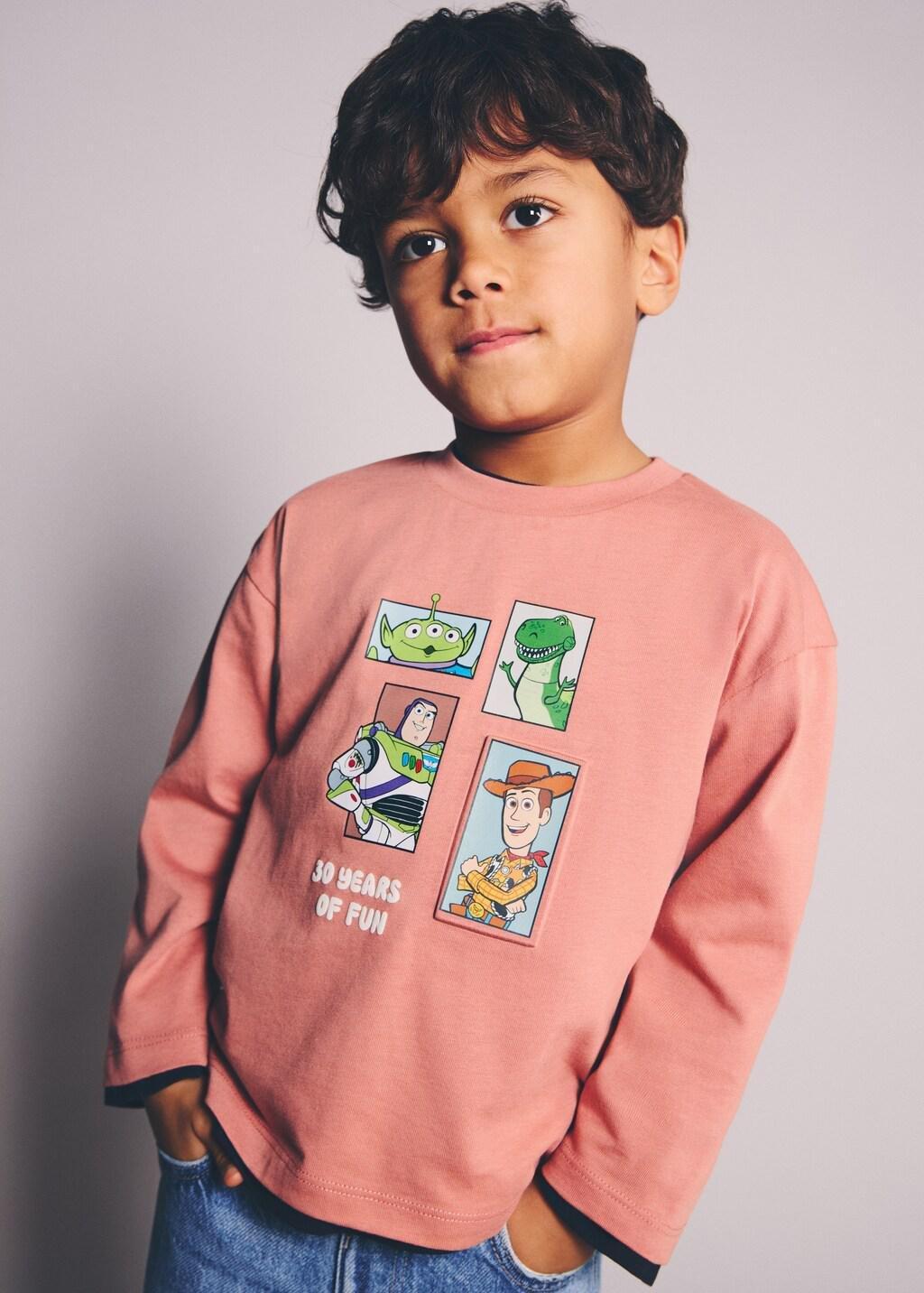 Yellow Toy Story T-Shirt, Kids Unisex, Medium Orange, large image number 0