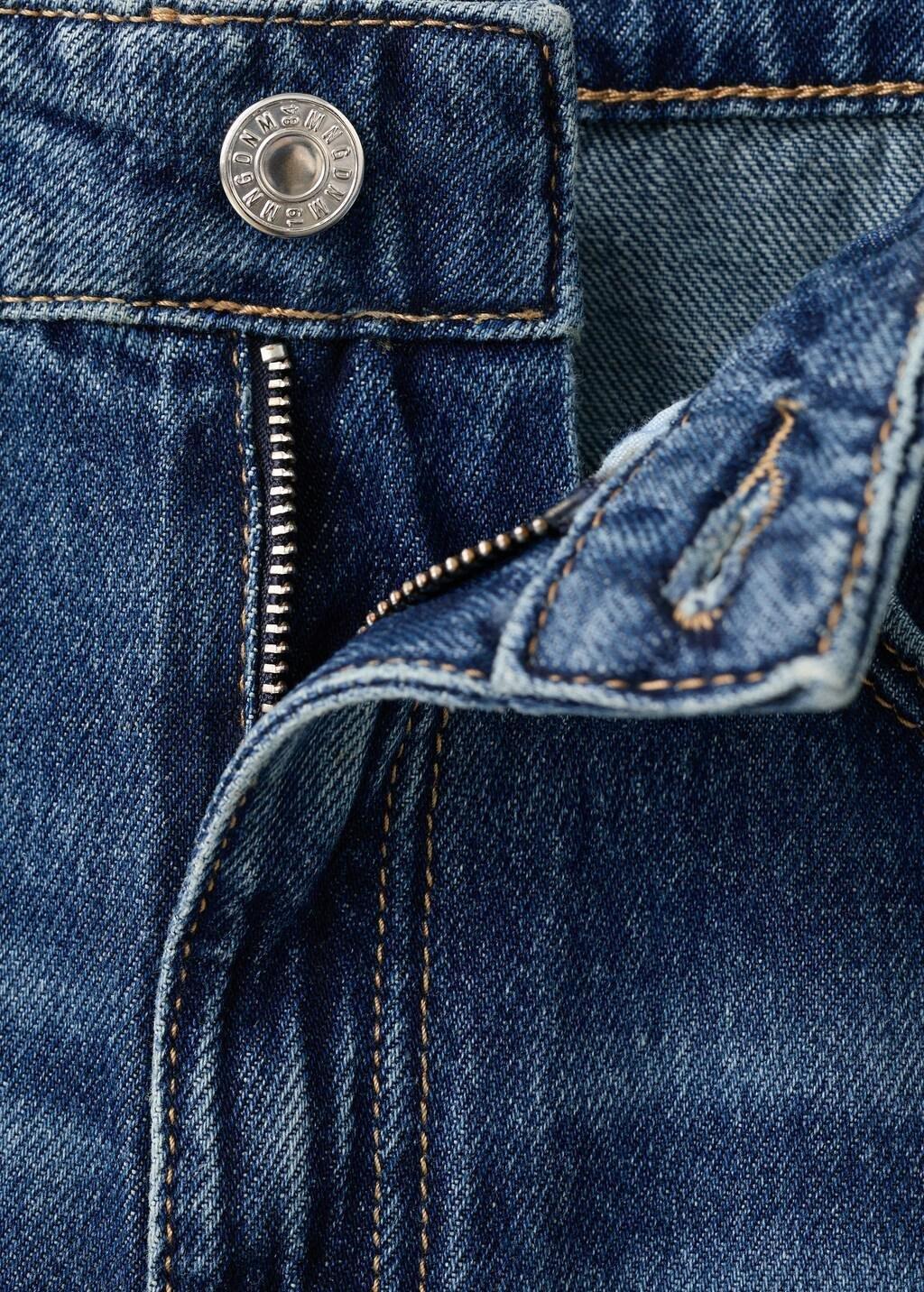 Blue Matilda High-Rise Straight Jeans, 0201_TO, medium