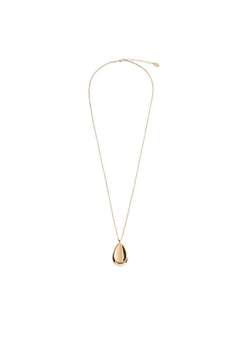 GOLD Drop pendant necklace, 0201_OR, large image number 4