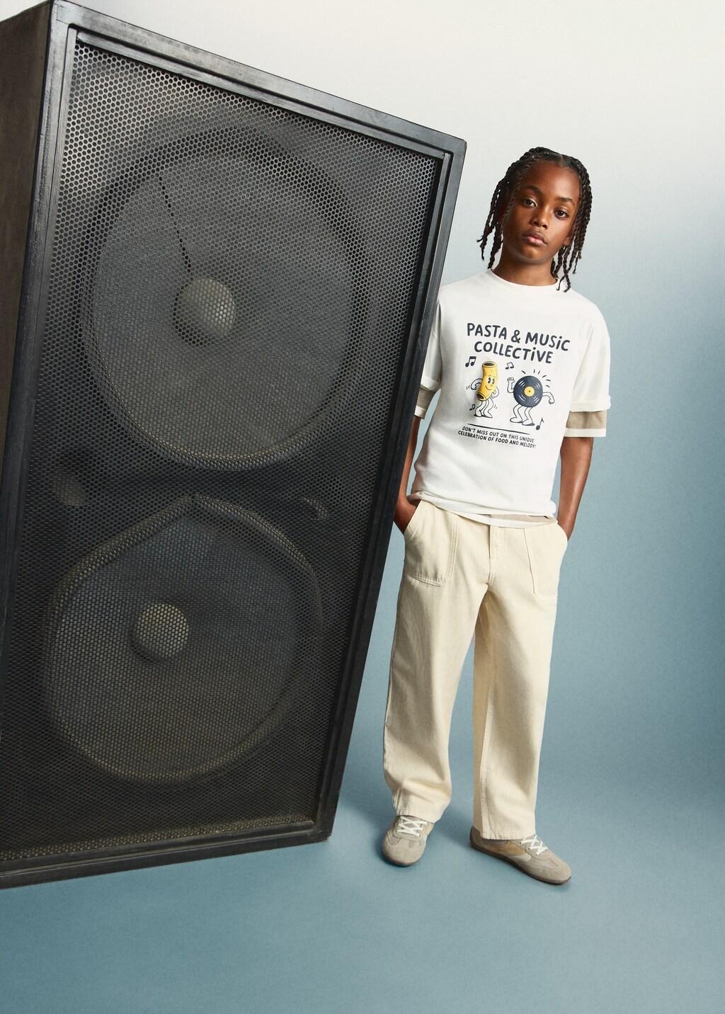 Brown Utility Jeans, Kids Boys, Light Pastel Brown, large image number 4