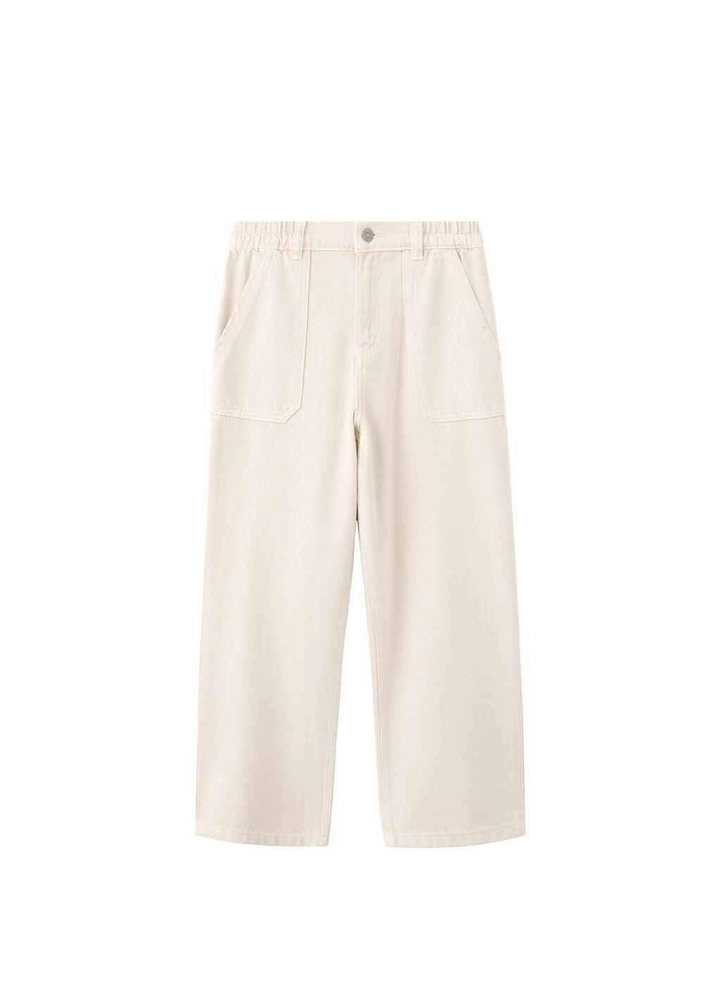 Brown Utility Jeans, Kids Boys, Light Pastel Brown, large image number 7
