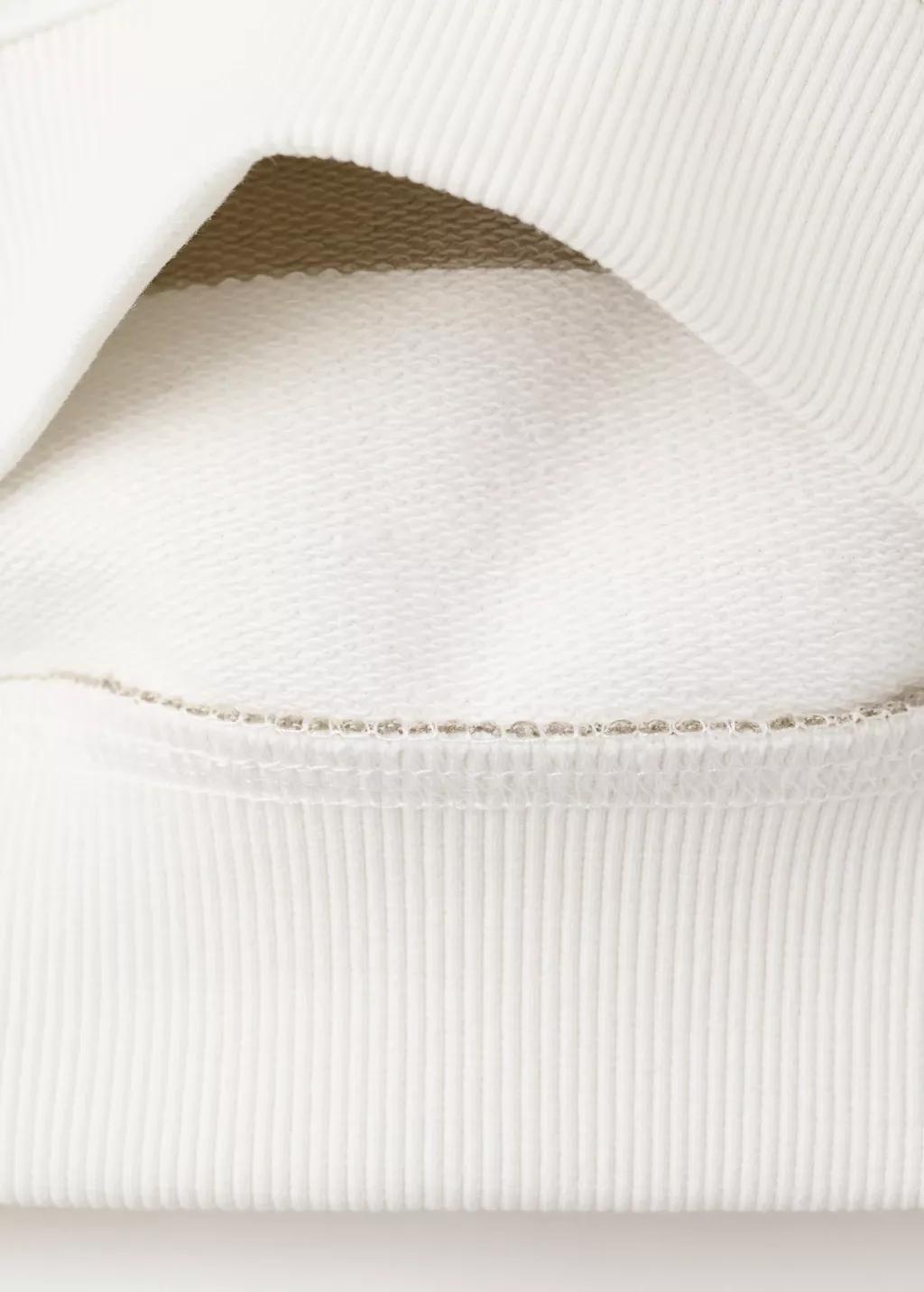 Brown Cotton Striped Sweatshirt, Kids Boys, Light Pastel Brown, large image number 5