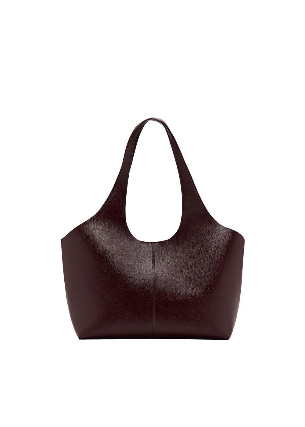 Red Large Shopper Bag, 0201_78, large image number 2