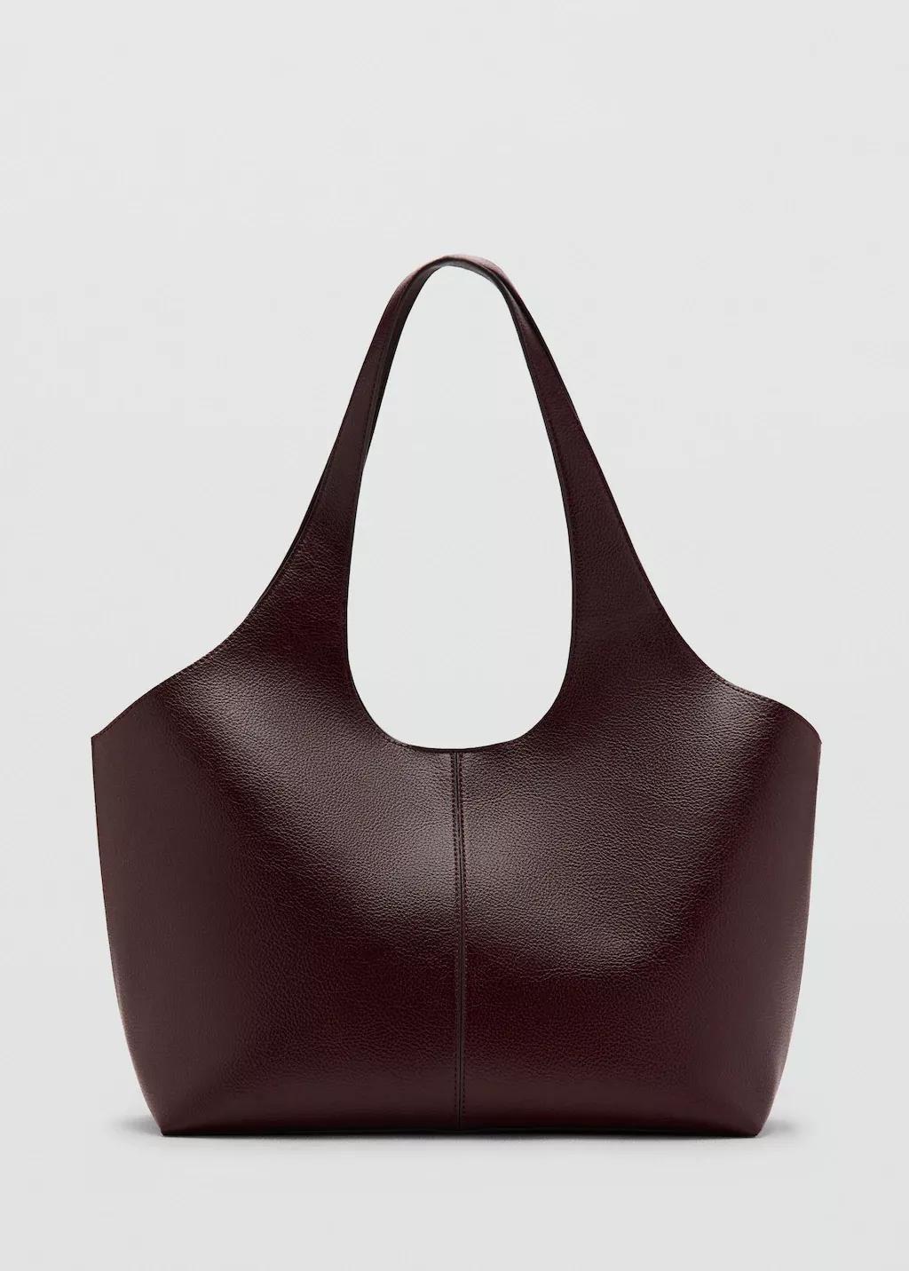 Red Large Shopper Bag, 0201_78, large image number 3