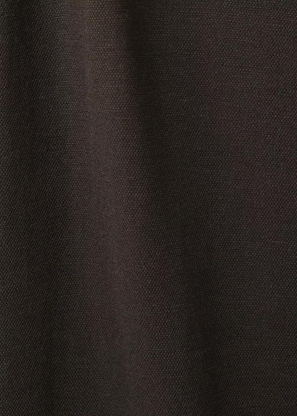 Brown Straight-Fit Trousers With Elastic Waist, 0201_30, large image number 5