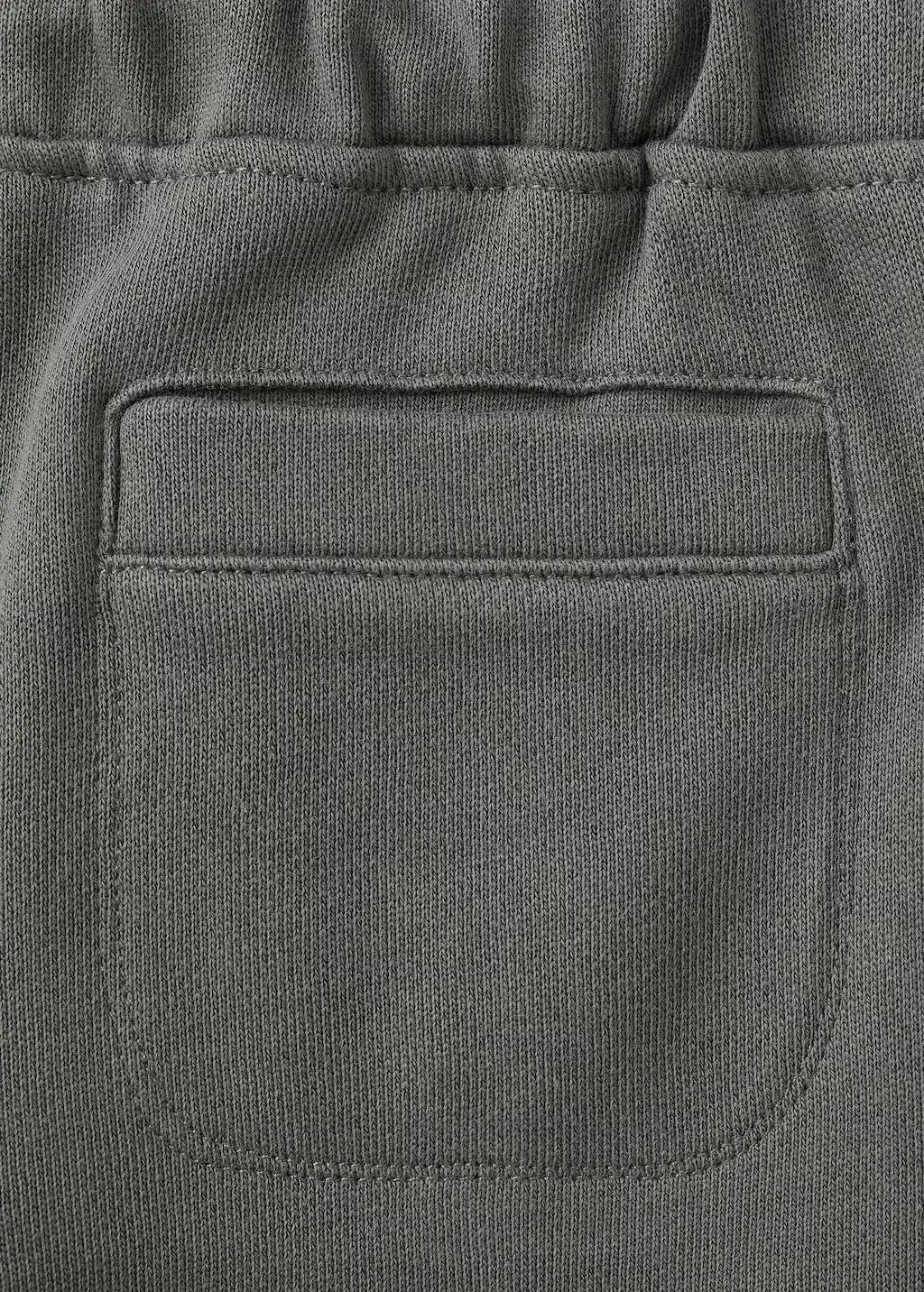 Grey Jogger Trousers With Stitch Detail, Kids Boys, Charcoal, large image number 4