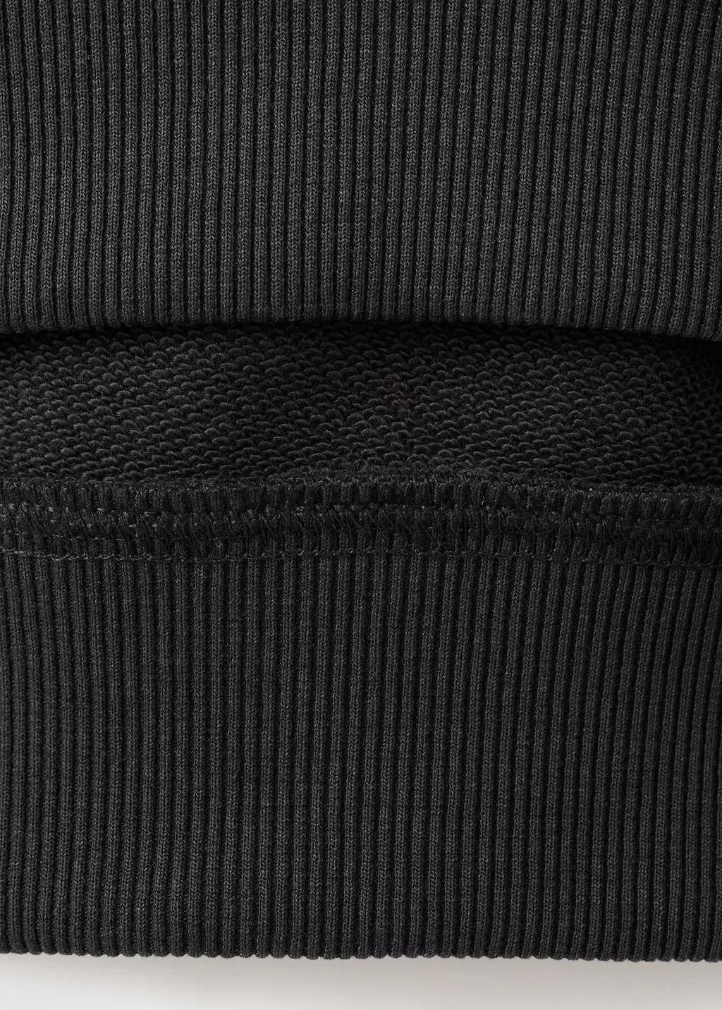 Grey Cotton-Blend Printed Sweatshirt, Kids Boy, Charcoal, large image number 5