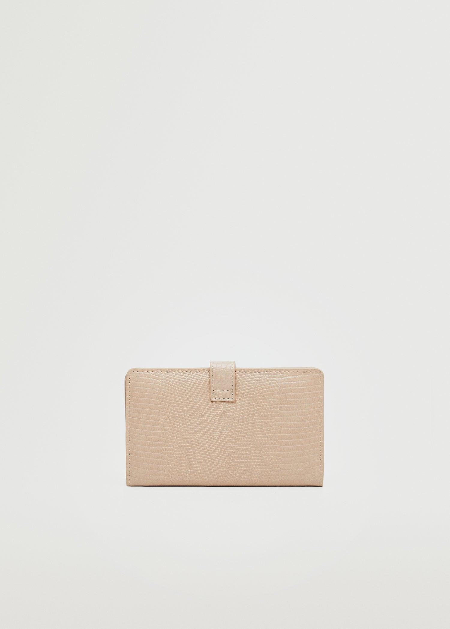 Pastel Pink Snake Effect Wallet, , large image number 2