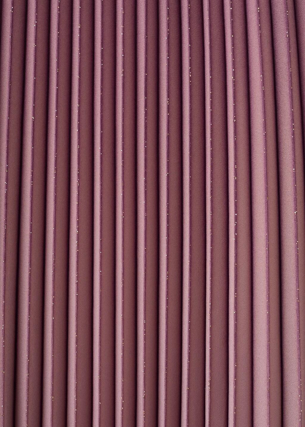 Purple Lt Pastel Pleated Flared Skirt, Light-Pastel Purple, large image number 5