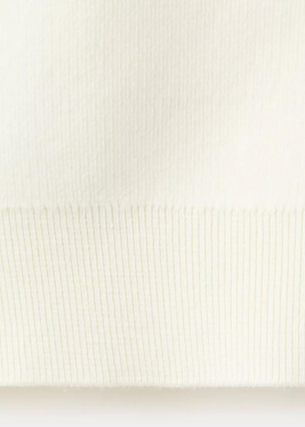 Beige Knitted Button Cardigan, 0201_05, large image number 5