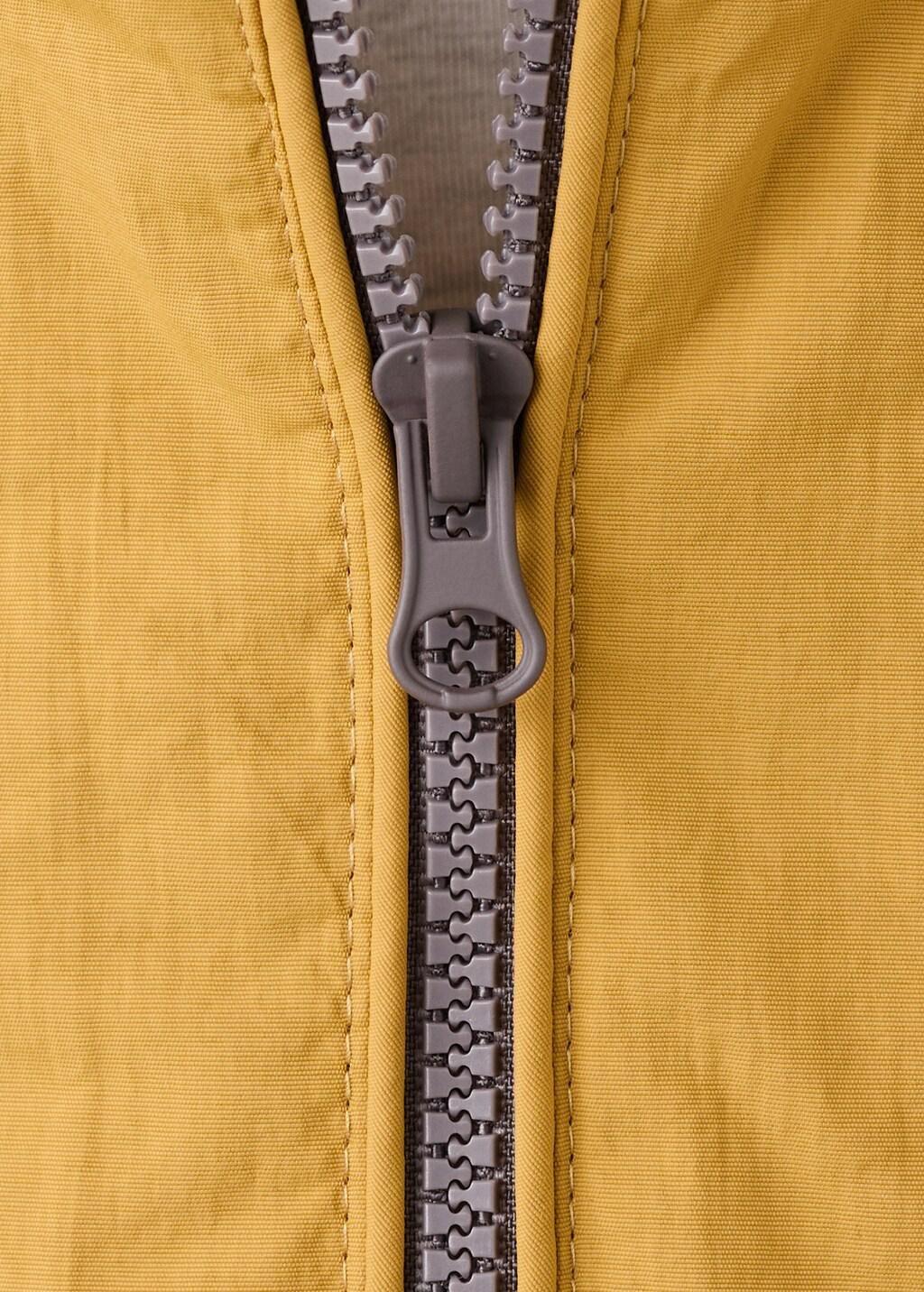 Yellow Hooded Parka, Baby Boy, Dark Yellow, medium