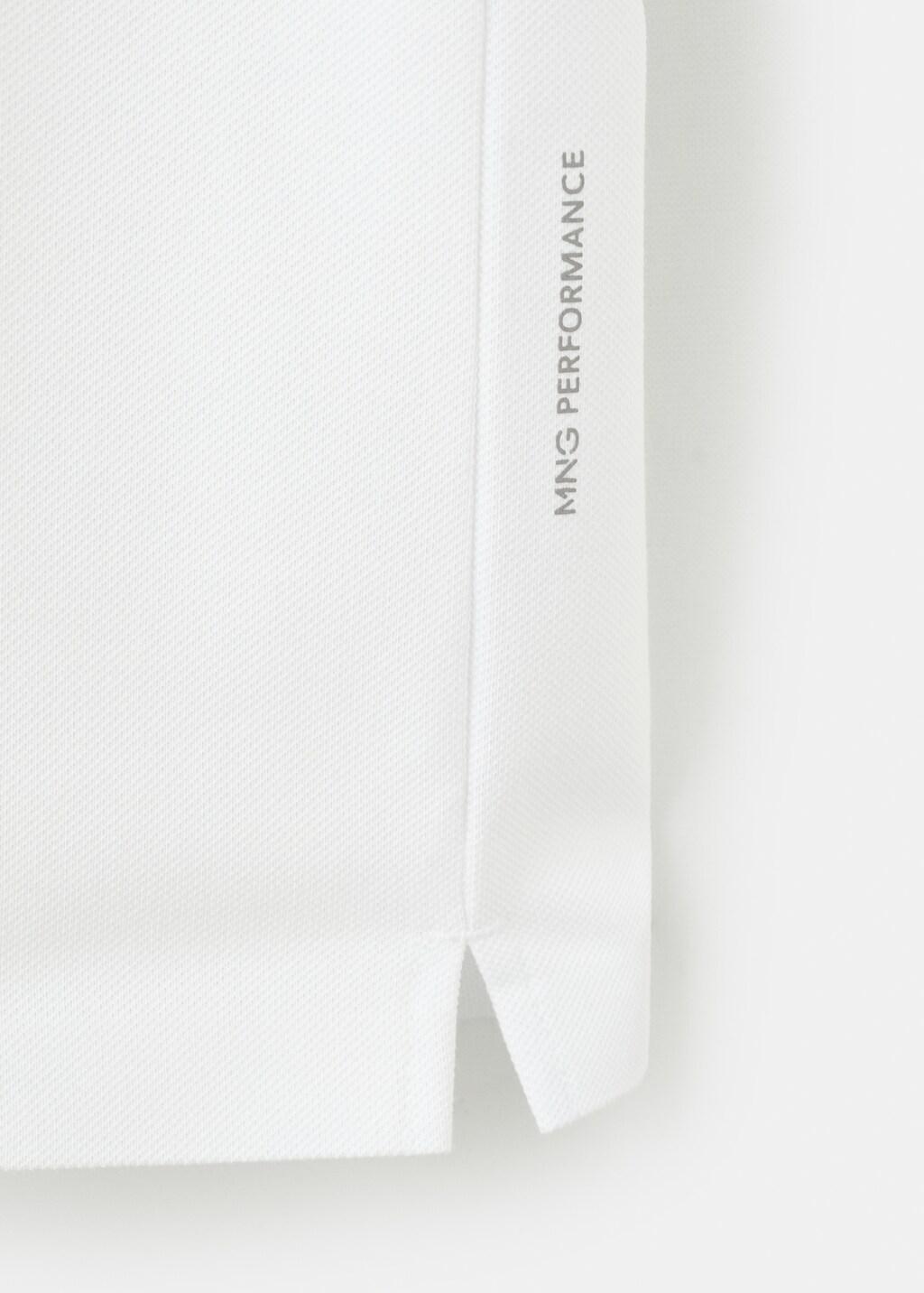 White Slim-Fit Comfort Stretch T-Shirt, White, large image number 5