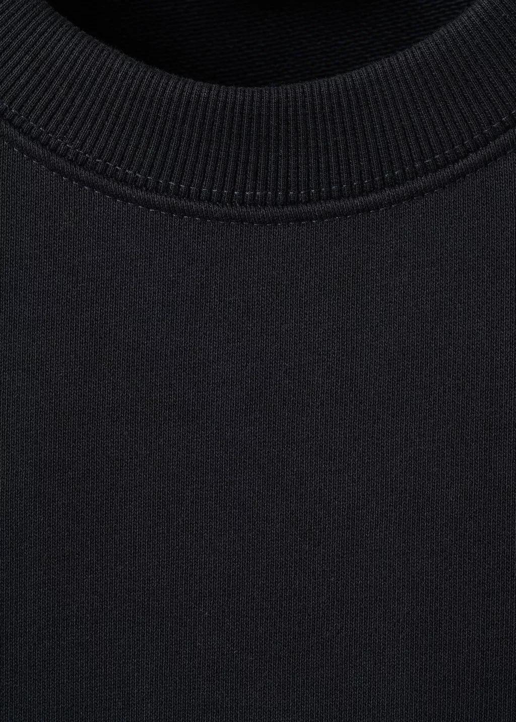 Navy 100% Cotton Regular-Fit Sweatshirt, Navy, large image number 1