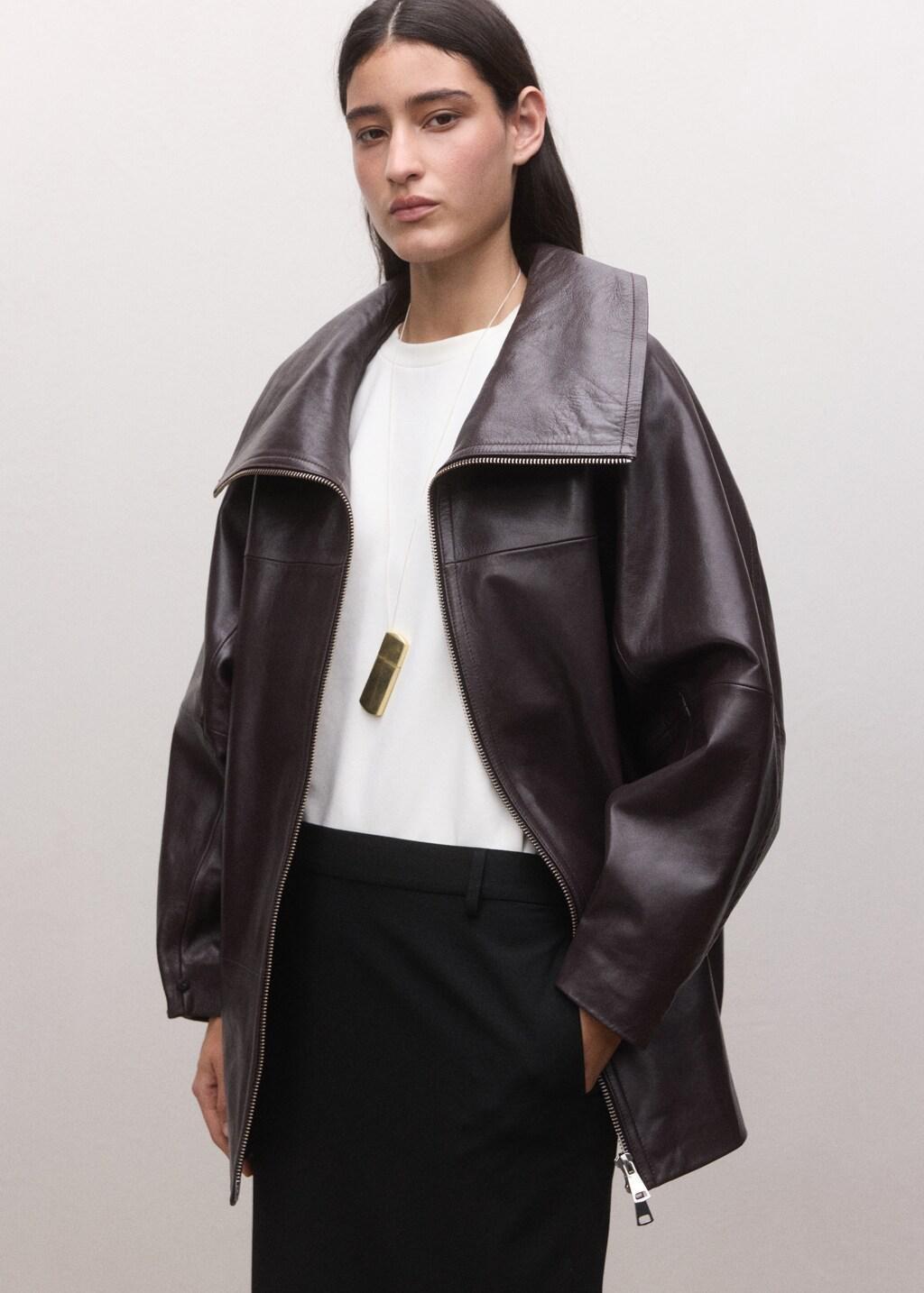 Black Wool-Blend Midi-Skirt, Black, large image number 4