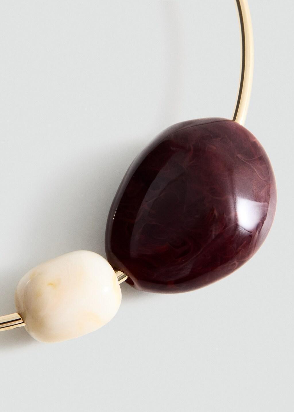 GOLD Beaded rigid collar, 0201_OR, large image number 2