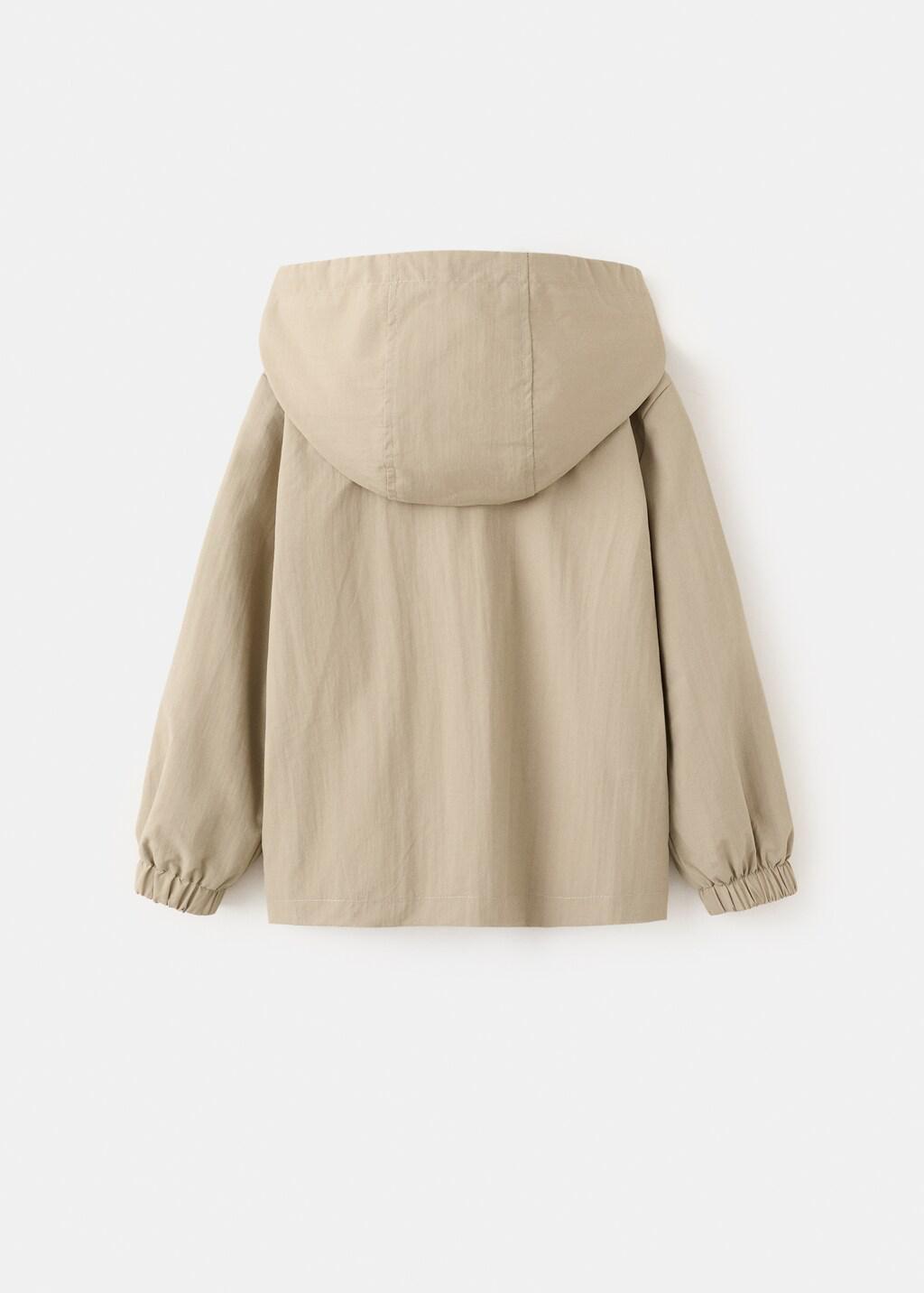 Brown Lt Pastel Hooded Parka, Baby Boy, Light Pastel Brown, large image number 1