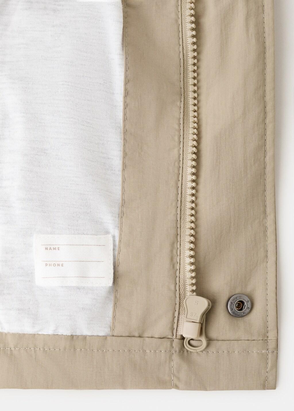 Brown Lt Pastel Hooded Parka, Baby Boy, Light Pastel Brown, large image number 2