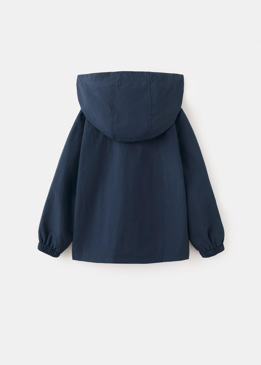 Navy Hooded Parka, Baby Boy, Navy, large image number 1