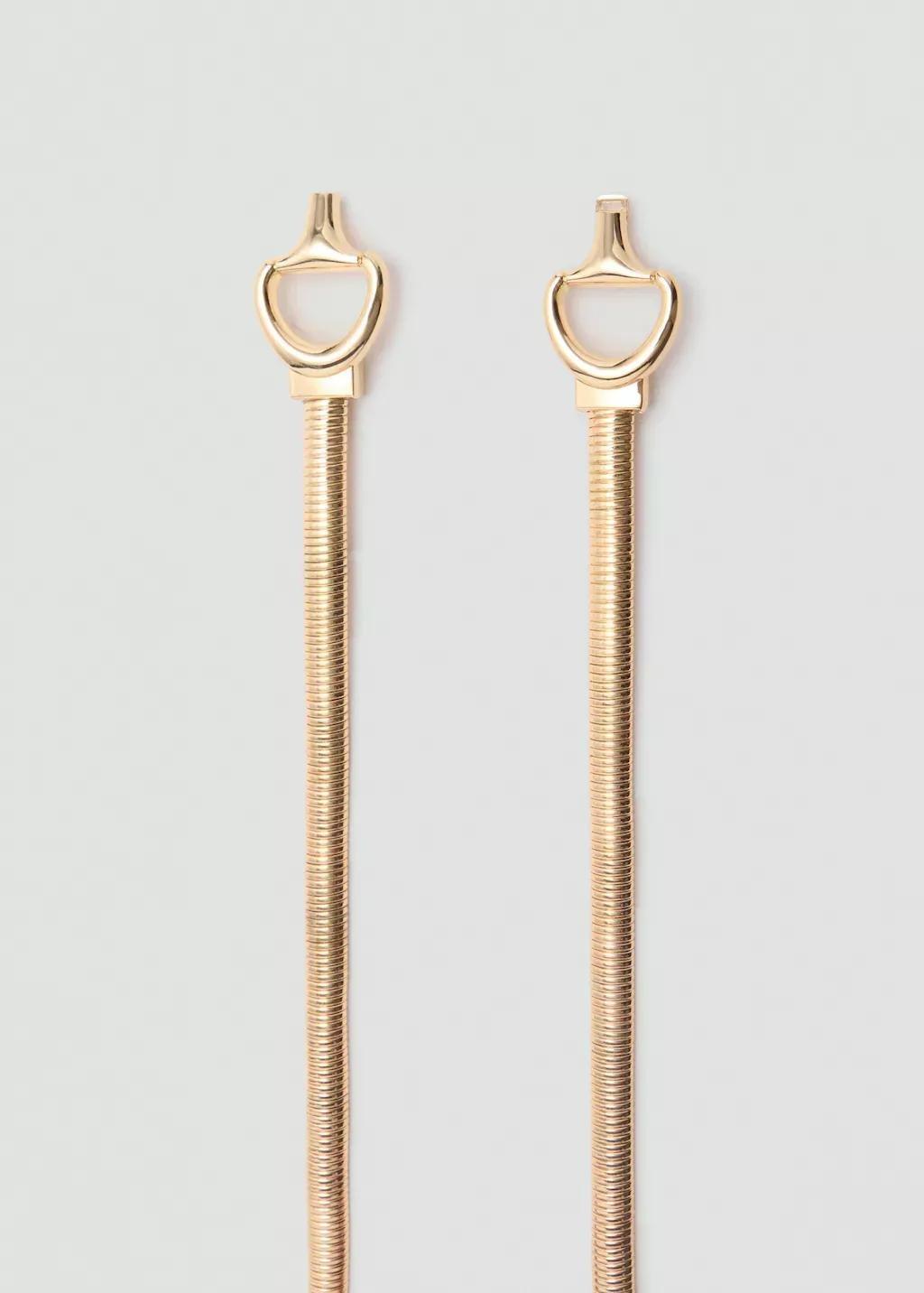 Gold Link Belt, Gold, medium