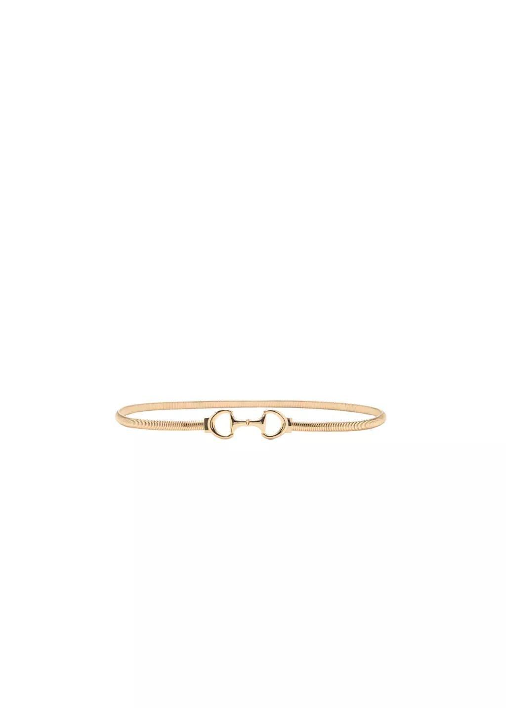 Gold Link Belt, Gold, medium