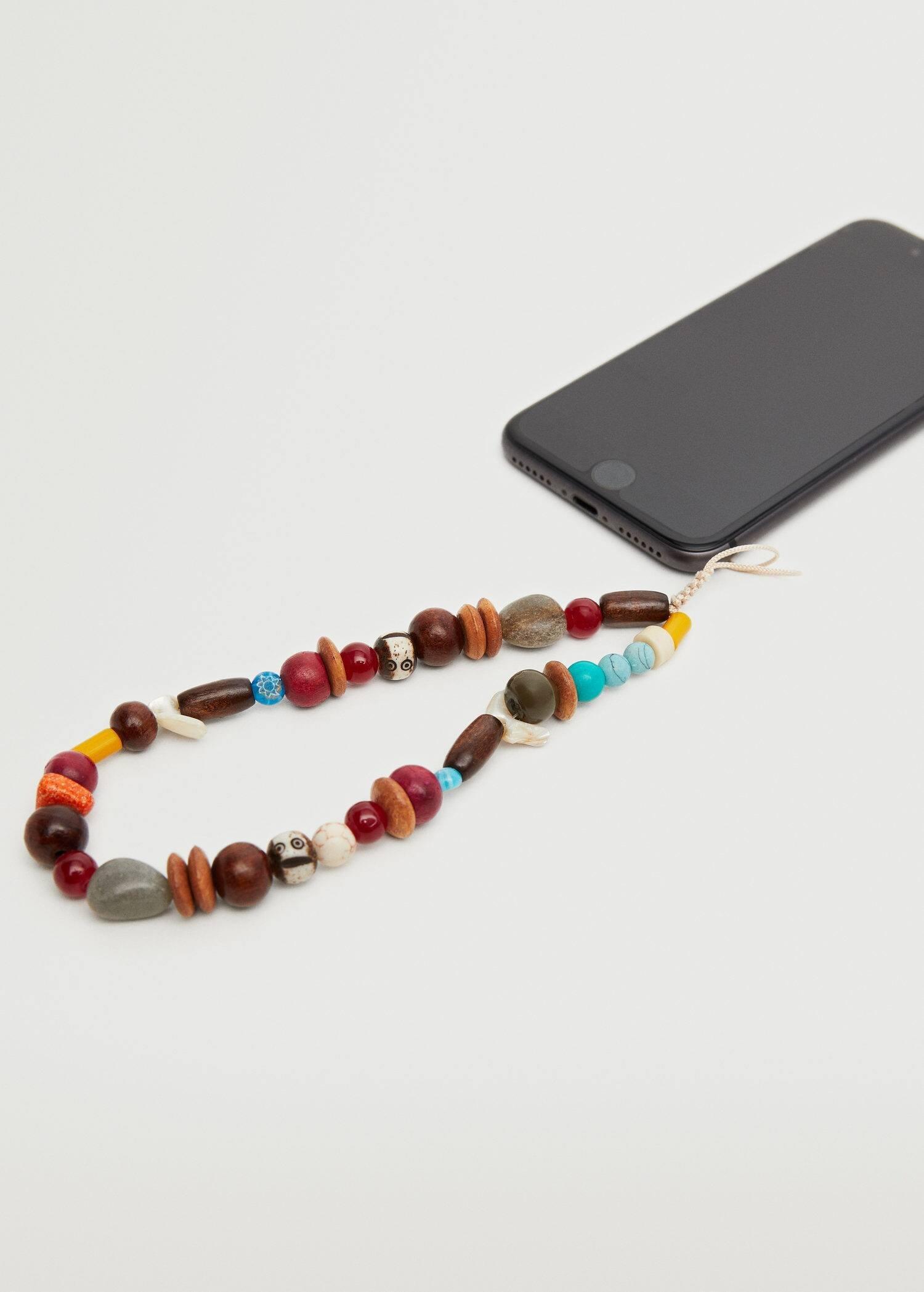 Brown Mobile Rope Beads, , large image number 1
