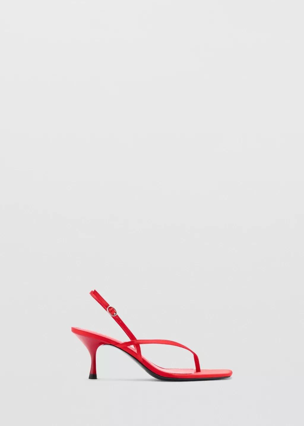 RED Strappy heeled sandals, 0201_70, large image number 3