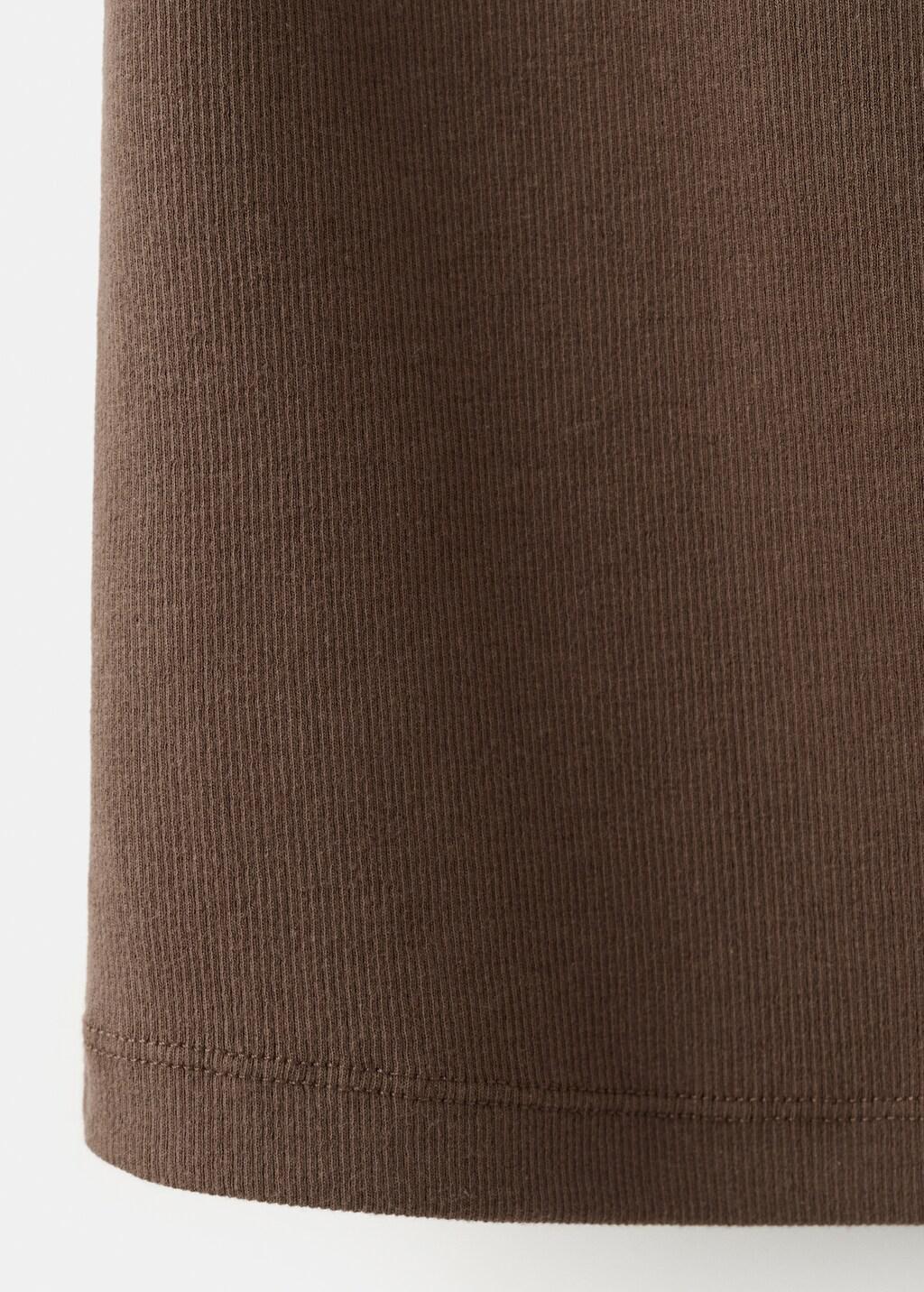 Brown Lt Pastel Cotton Studded Top, 0201_TA, medium