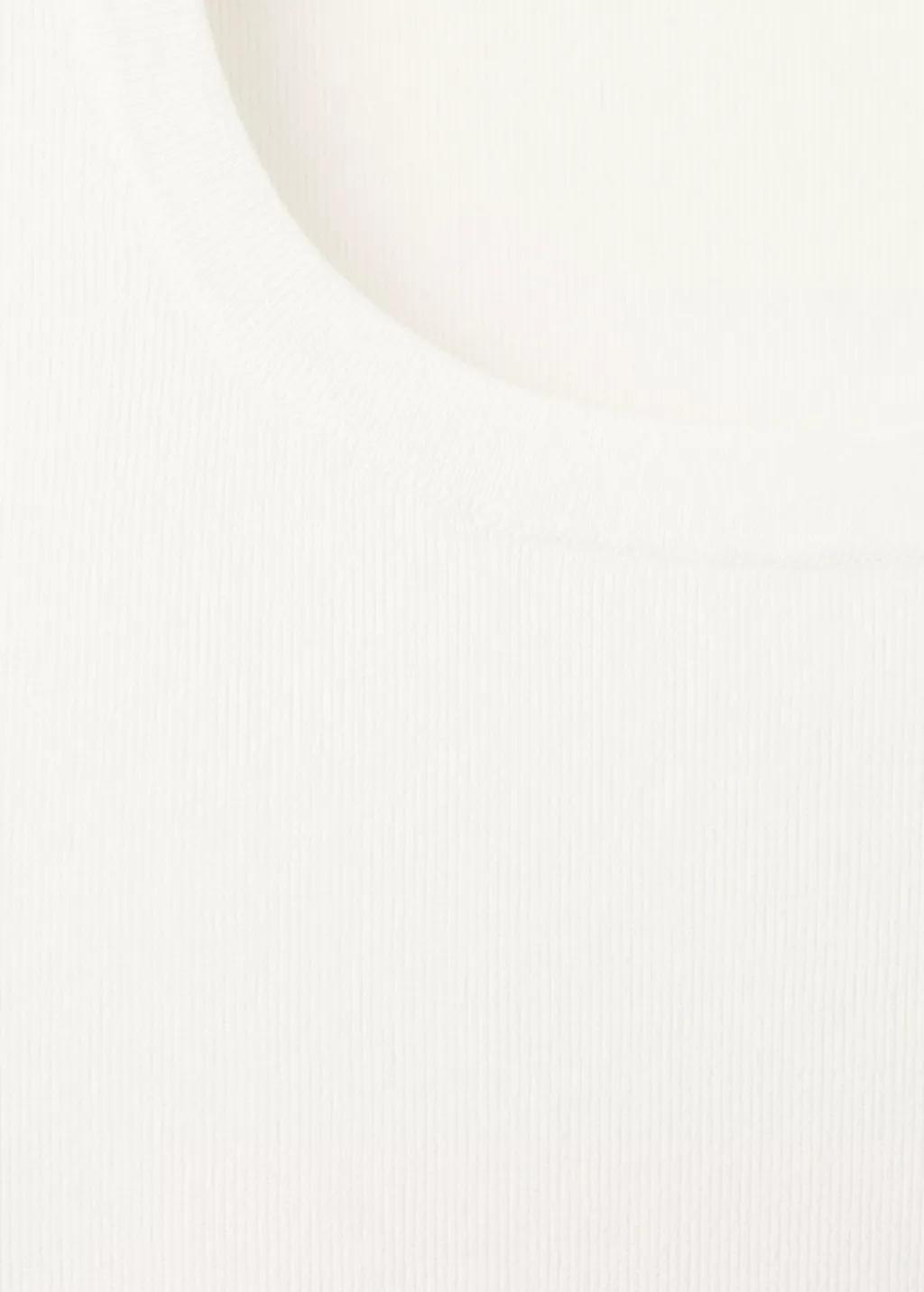 Beige Round-Neck Knitted Top, 0201_05, large image number 1