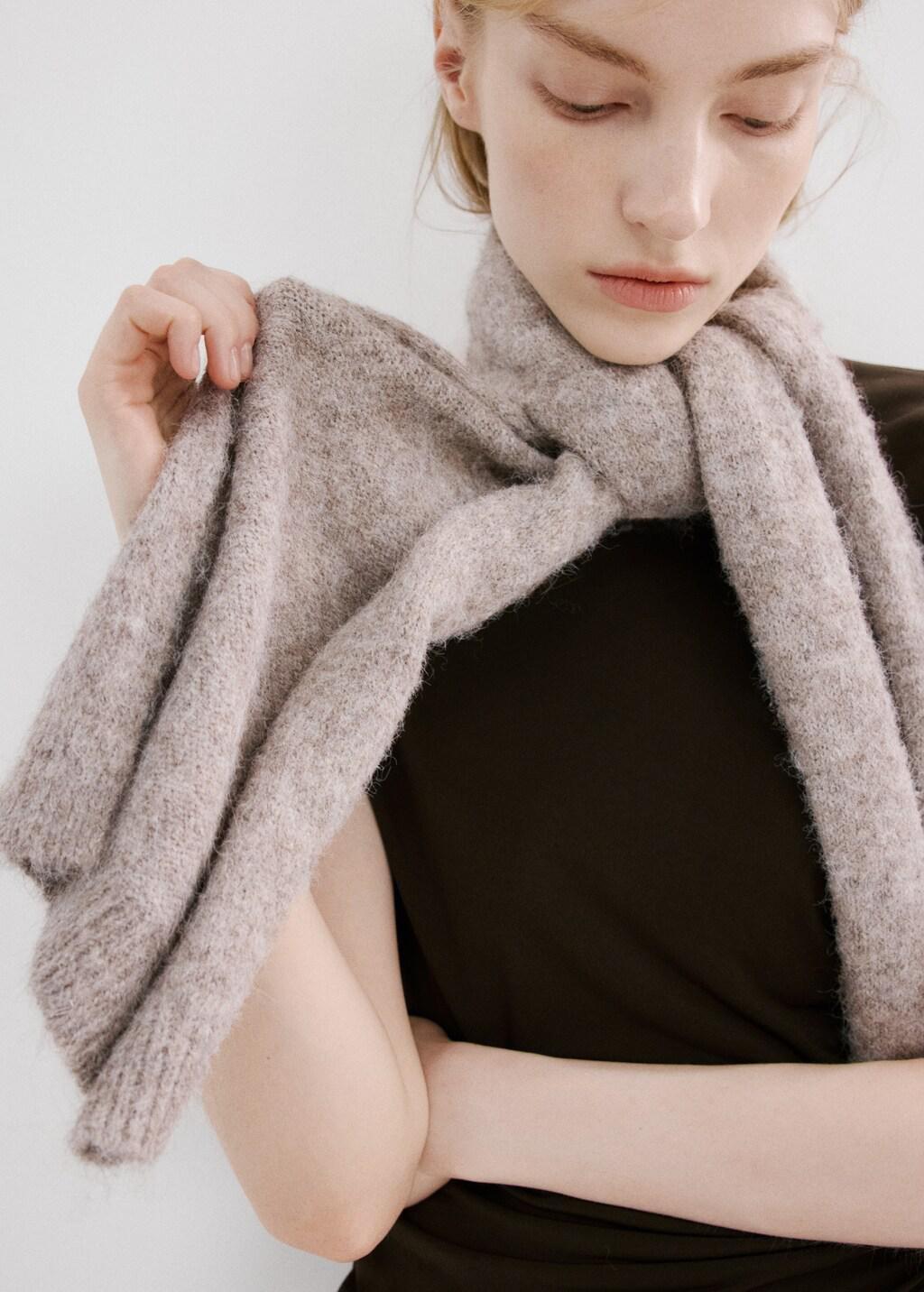 Brown Ruched Bodice Brooch Dress, Brown, large image number 3