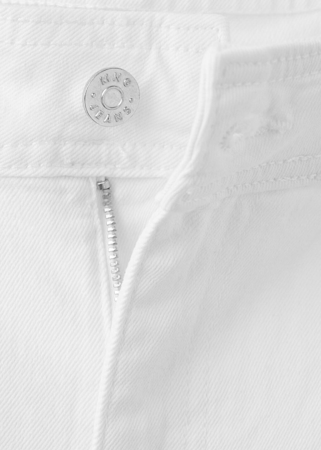 WHITE Catherin culotte high-rise jeans, White, large image number 1