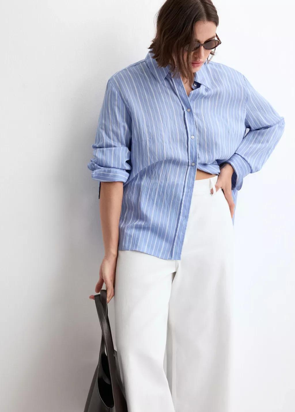 WHITE Catherin culotte high-rise jeans, White, large image number 6