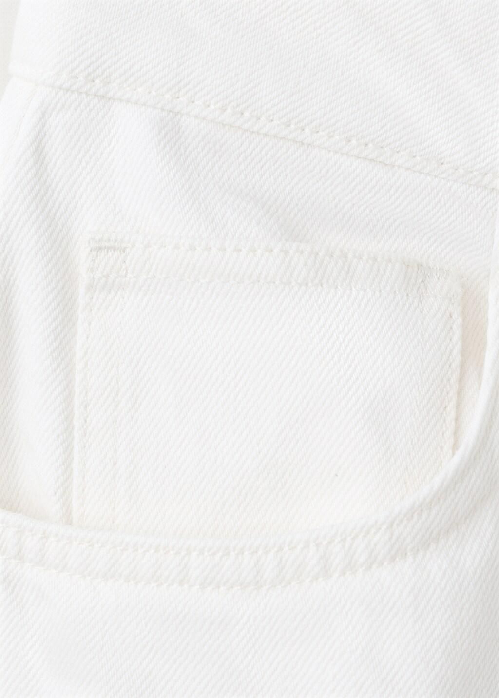 White High-Rise Balloon Jeans, Natural White, large image number 5