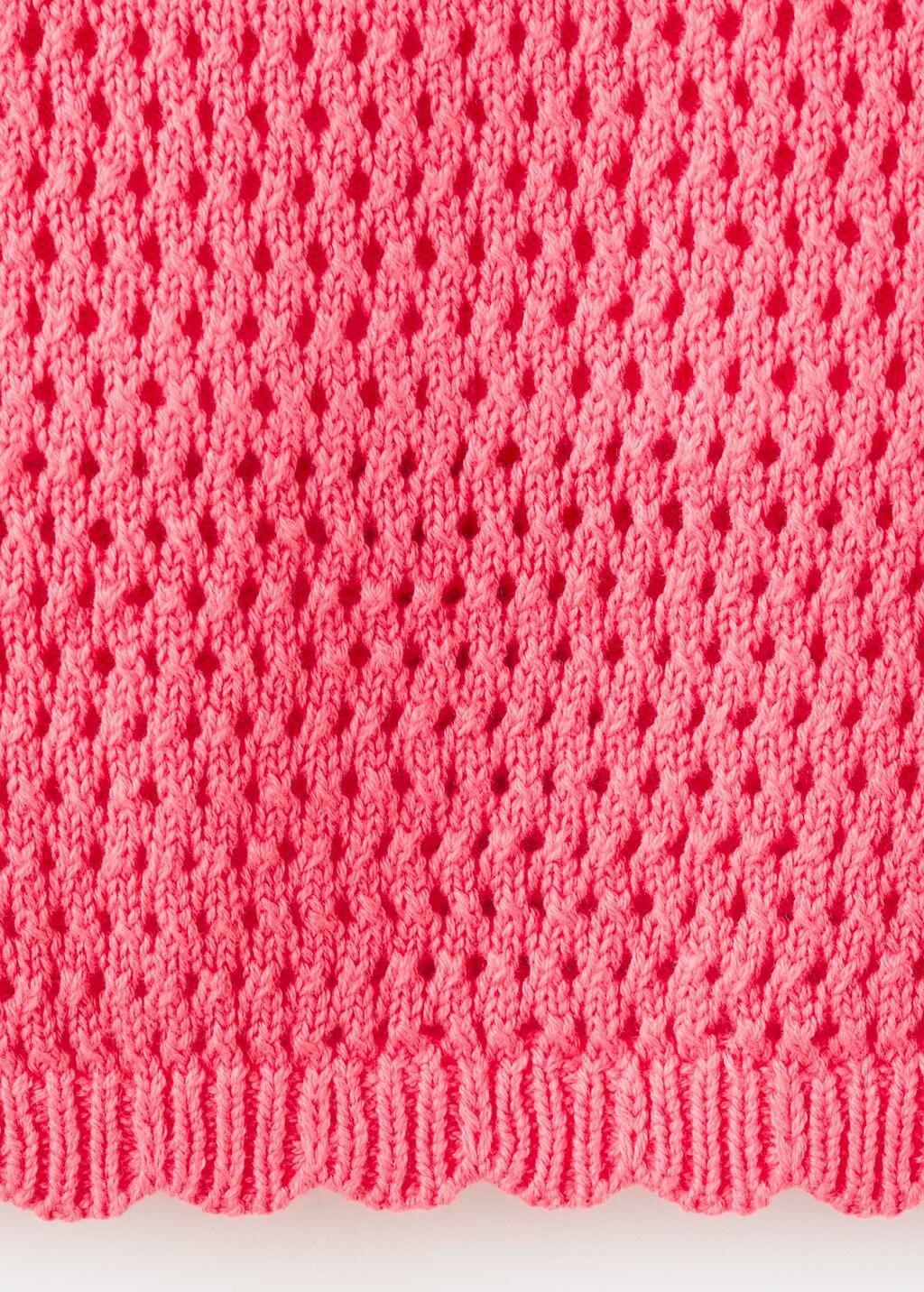MEDIUM PINK Crochet top, Kids Girl, 0201_89, large image number 4