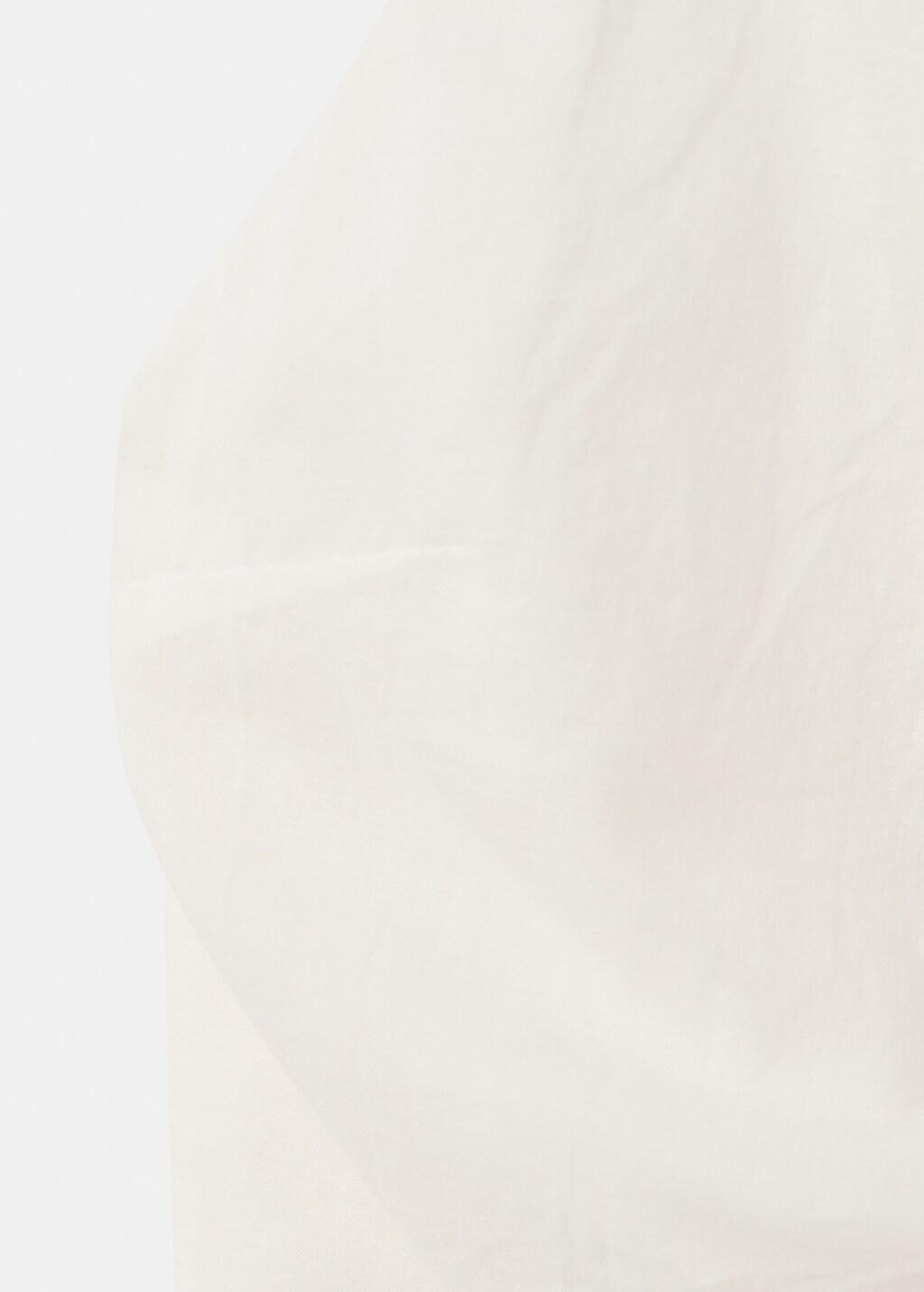 White Ruffled Halter-Neck Dress, White, large image number 5