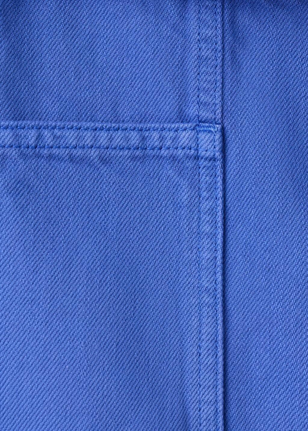 Blue Denim Skirt With Belt, 0201_52, large image number 5