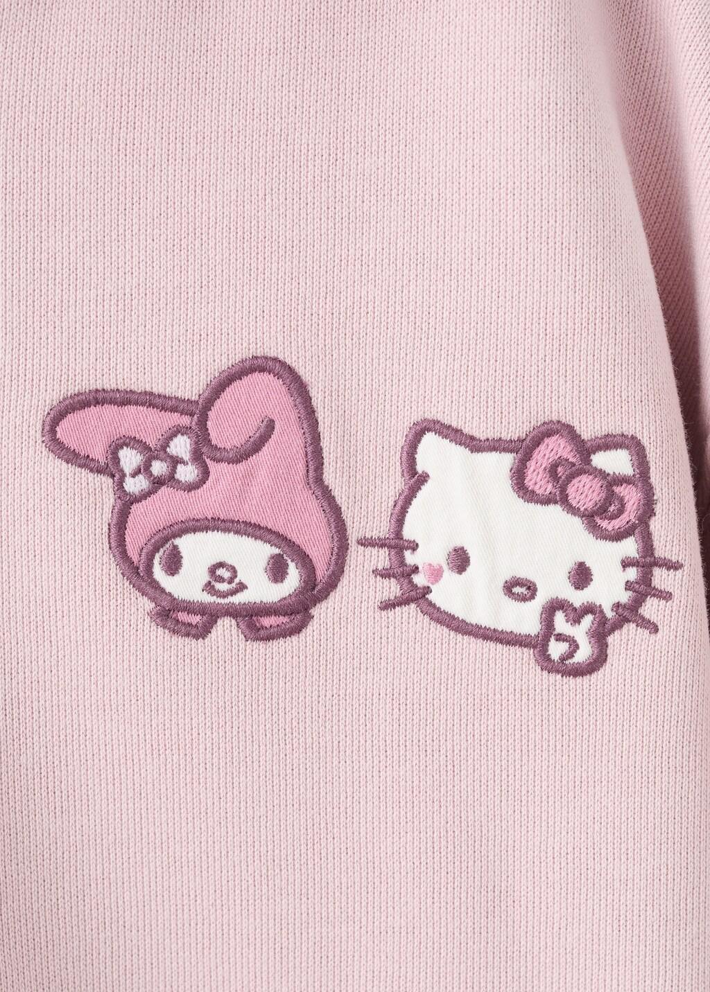 Pink Hello Kitty Sweatshirt, Kids Girls, Pink, medium