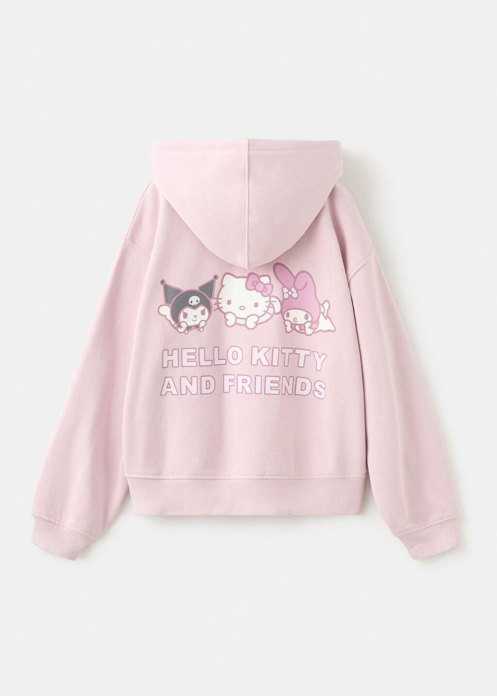 Pink Hello Kitty Sweatshirt, Kids Girls, Pink, medium