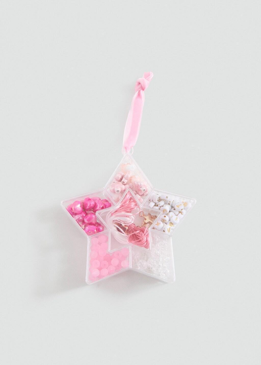 Pink Necklace Set, Kids Girl, Pink, large image number 2