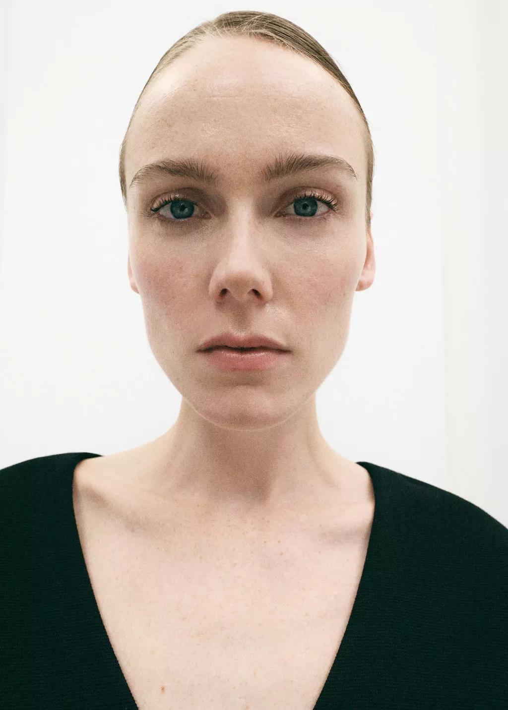 Black Oversized V-Neck Cardigan, Black, large image number 9