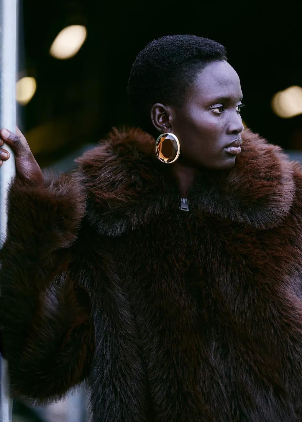 Gold Oval Resin Earrings, 0201_OR, large image number 0