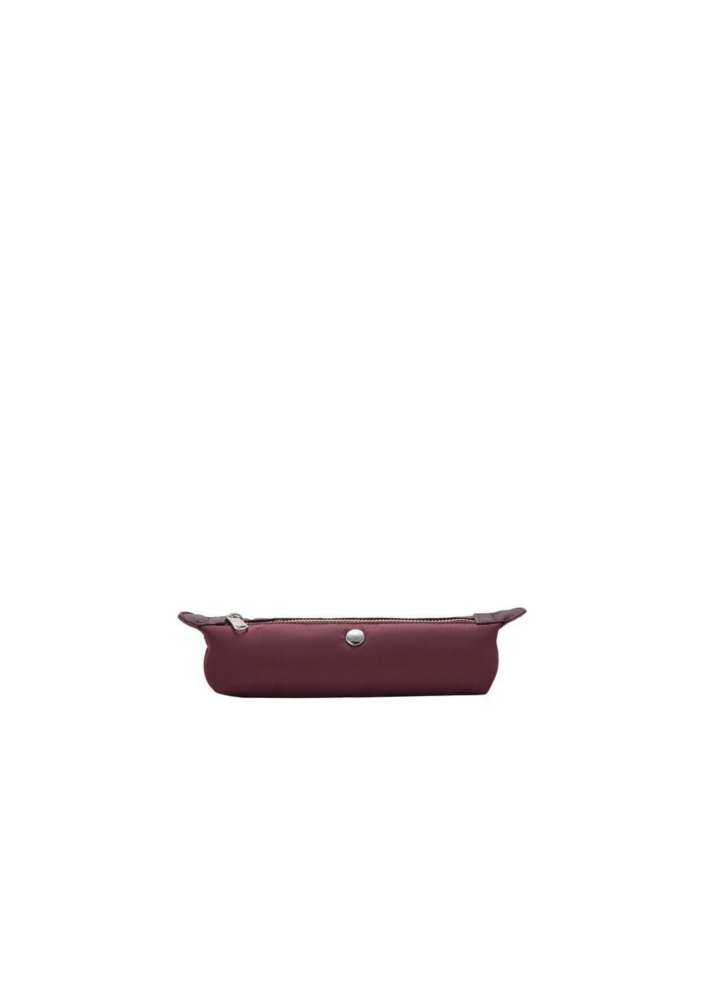 Burgundy Nylon Laptop Sleeve, Dark Red, large image number 5