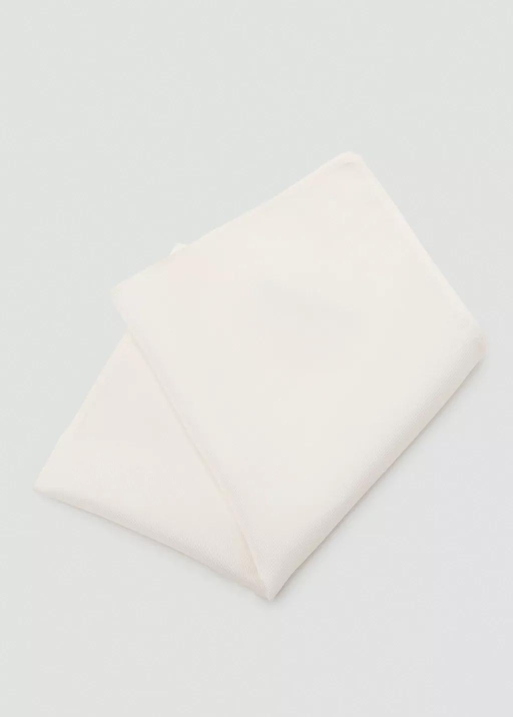 White Handkerchief Basico, White, medium