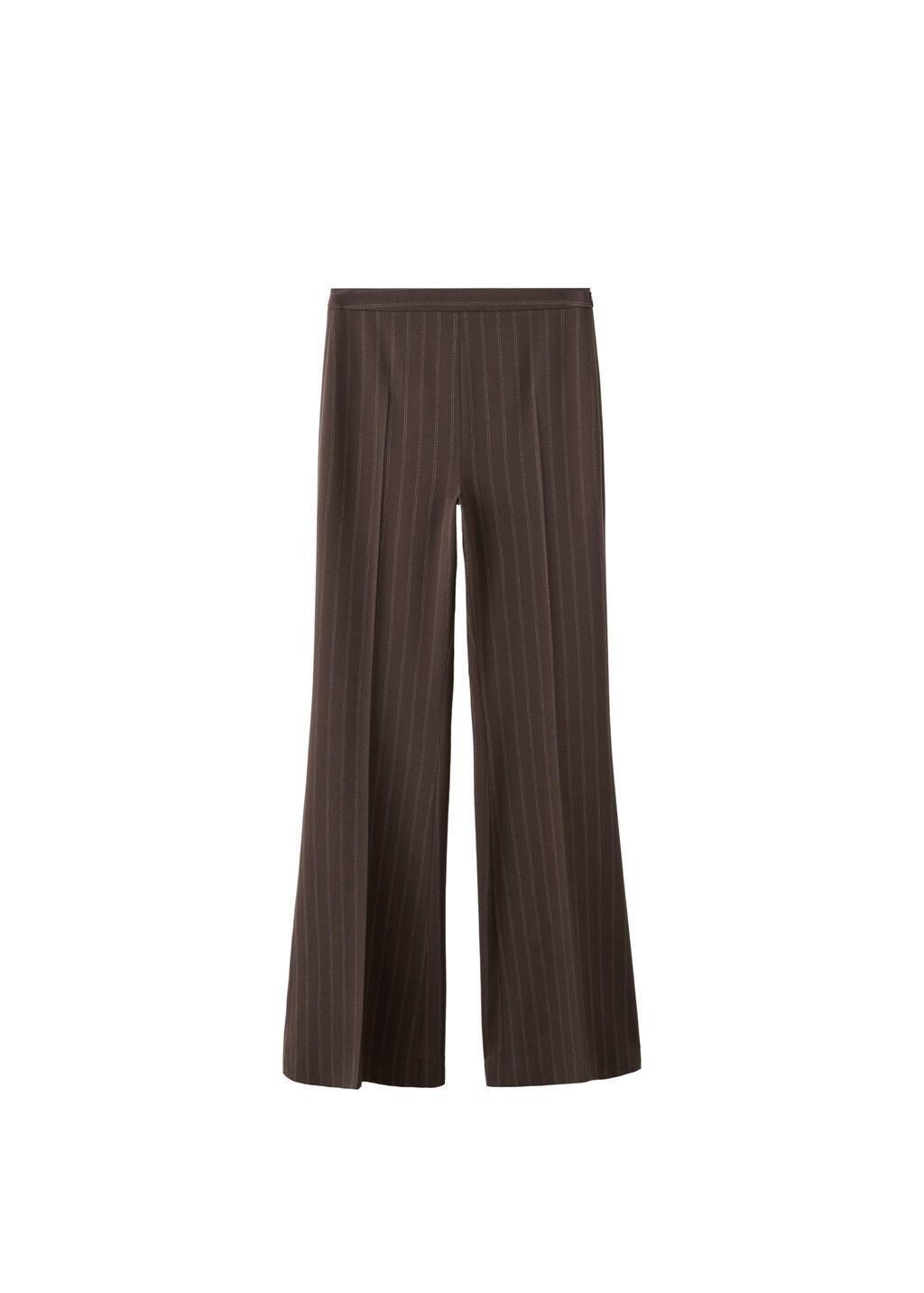 BROWN Pinstripe suit trousers, Brown, large image number 11